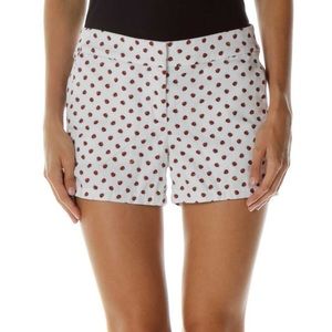j crew ladybug shorts